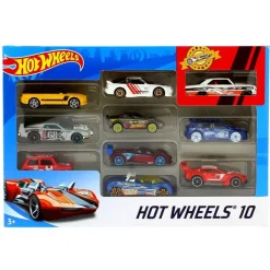 MATTEL Vehículos, Trenes Y Parkings|Hot Wheels Pack 10 Vehiculos