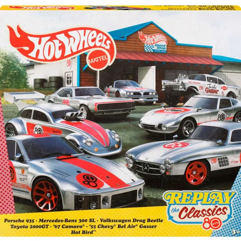 MATTEL Hot Wheels Pack Vehículos Años 80- Vehículos, Trenes Y Parkings