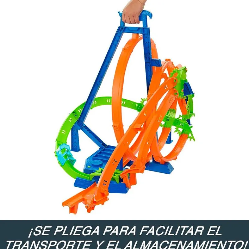 MATTEL Hot Wheels Pista Choques Épicos- Vehículos, Trenes Y Parkings