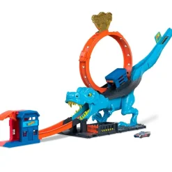 MATTEL Hot Wheels Pista Desafío del T-Rex- Vehículos, Trenes Y Parkings