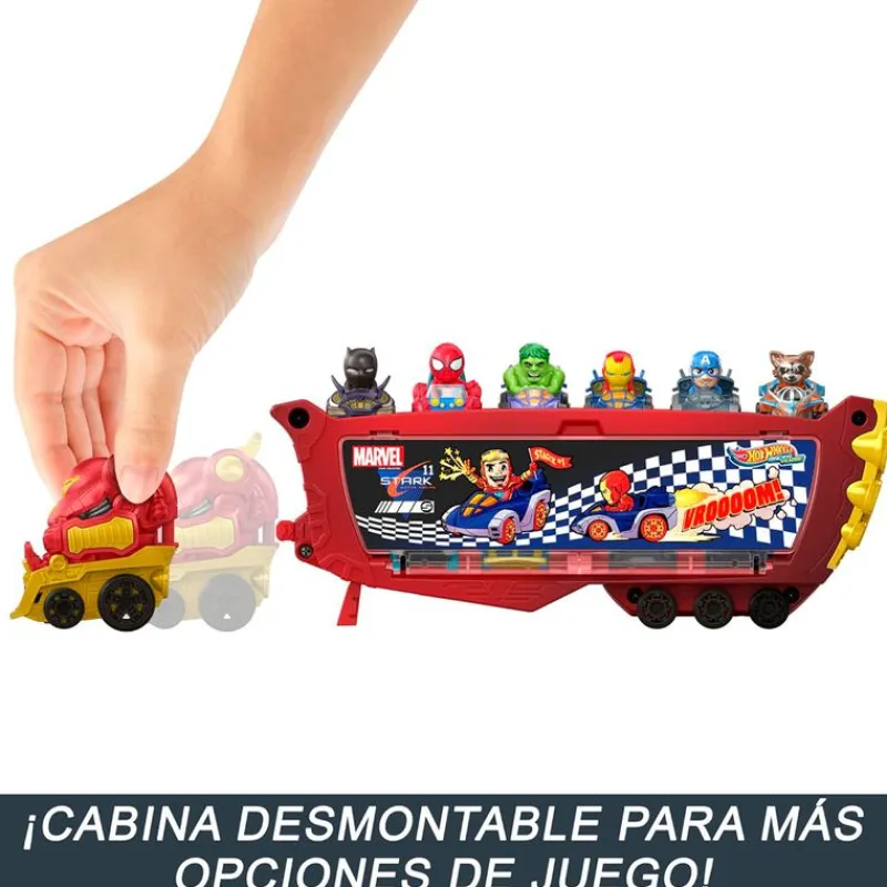 MATTEL Vehículos, Trenes Y Parkings|Hot Wheels Racer Verse Camión Hulkbuster