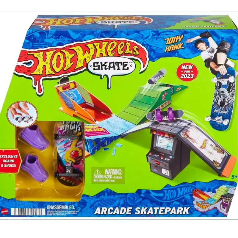 MATTEL Hot Wheels Skate Drop in Playset Surtido- Figuras Y Figuras De Acción