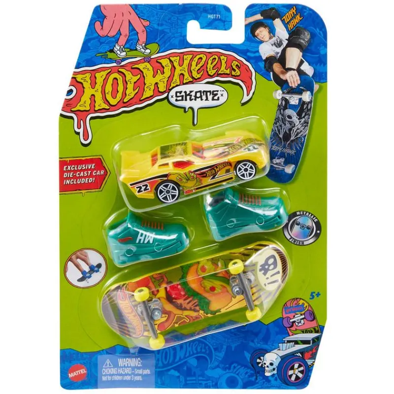 MATTEL Vehículos, Trenes Y Parkings|Hot Wheels Skate Pack con Vehículo Surtido