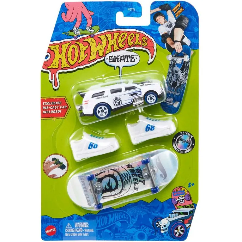 MATTEL Vehículos, Trenes Y Parkings|Hot Wheels Skate Pack con Vehículo Surtido