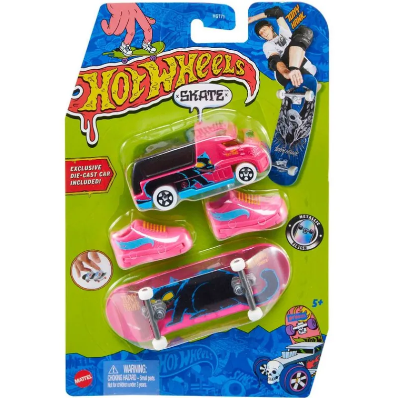 MATTEL Vehículos, Trenes Y Parkings|Hot Wheels Skate Pack con Vehículo Surtido