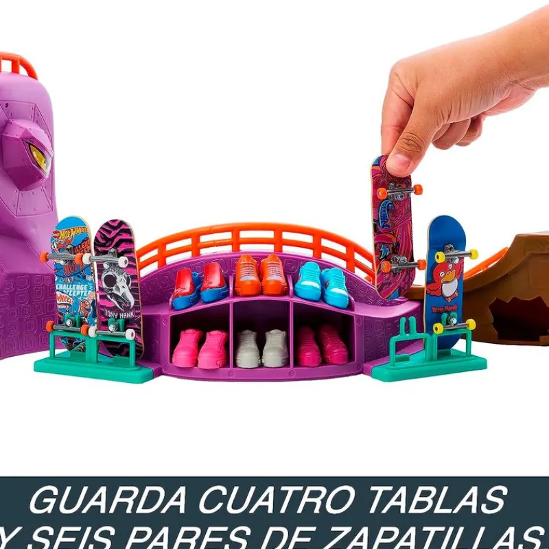 MATTEL Vehículos, Trenes Y Parkings|Hot Wheels Skate Parque Pulpo