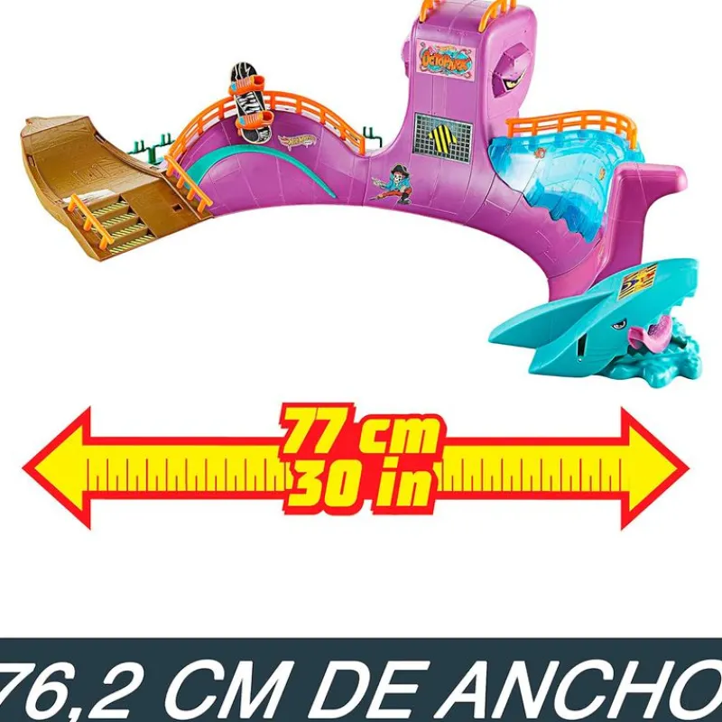 MATTEL Vehículos, Trenes Y Parkings|Hot Wheels Skate Parque Pulpo