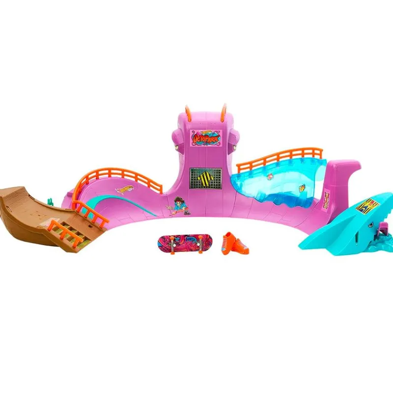 MATTEL Vehículos, Trenes Y Parkings|Hot Wheels Skate Parque Pulpo