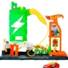MATTEL Vehículos, Trenes Y Parkings|Hot Wheels Super Estación de Coches Eléctricos