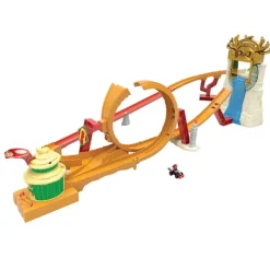 MATTEL Hot Wheels Super Mario Pista Isla Kong- Vehículos, Trenes Y Parkings