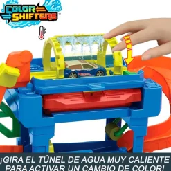 MATTEL Vehículos, Trenes Y Parkings|Hot Wheels Túnel de Lavado con Giros