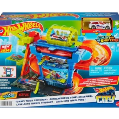 MATTEL Vehículos, Trenes Y Parkings|Hot Wheels Túnel de Lavado con Giros