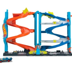 MATTEL Hot Wheels Torre de Carreras- Vehículos, Trenes Y Parkings