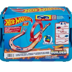 MATTEL Vehículos, Trenes Y Parkings|Hot Wheels Track Builder Acrobacias de Fuego