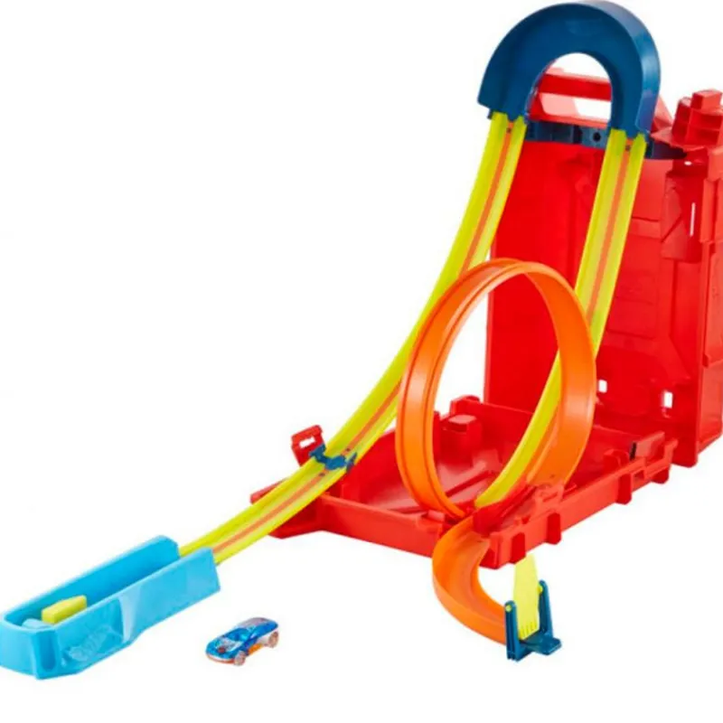 MATTEL Hot Wheels Track Builders Lata Gasolina- Vehículos, Trenes Y Parkings
