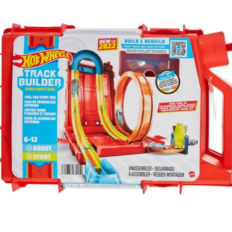 MATTEL Hot Wheels Track Builders Lata Gasolina- Vehículos, Trenes Y Parkings