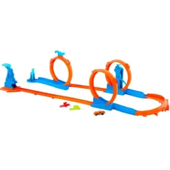 MATTEL Vehículos, Trenes Y Parkings|Hot Wheels Track Creator Triple Looping