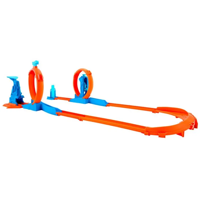MATTEL Vehículos, Trenes Y Parkings|Hot Wheels Track Creator Triple Looping