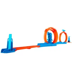 MATTEL Vehículos, Trenes Y Parkings|Hot Wheels Track Creator Triple Looping