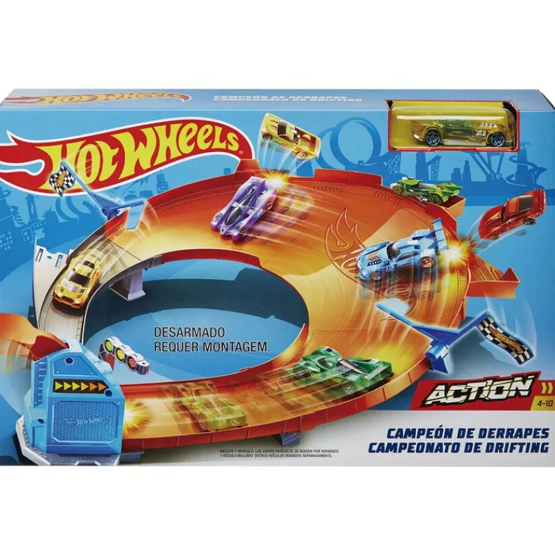 MATTEL Vehículos, Trenes Y Parkings|Hot Wheels Trackset de Campeonato Surtido