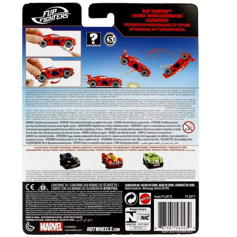 MATTEL Hot Wheels Vengadores Vehículo Acrobacias Surtido- Vehículos, Trenes Y Parkings