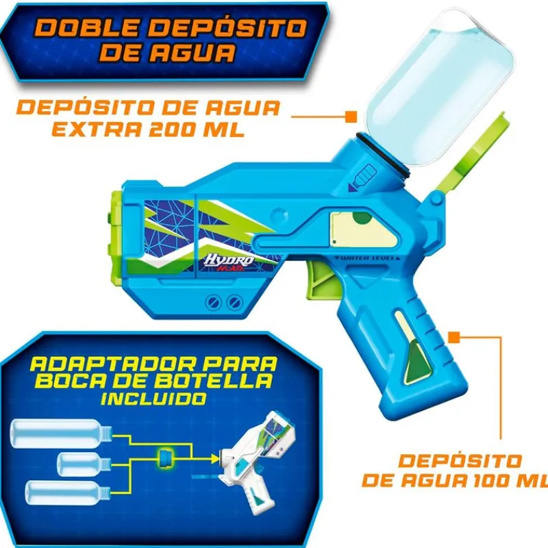 BIZAK Aire Libre|Hydro M.A.D Mini Blaster Pack Doble