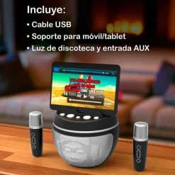 CEFA iDance Speaker Karaoke Party Ball- Instrumentos Musicales