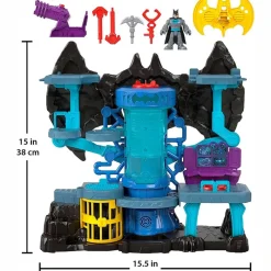 IMAGINEXT Figuras Y Figuras De Acción|Batcueva DC Bat-Tech