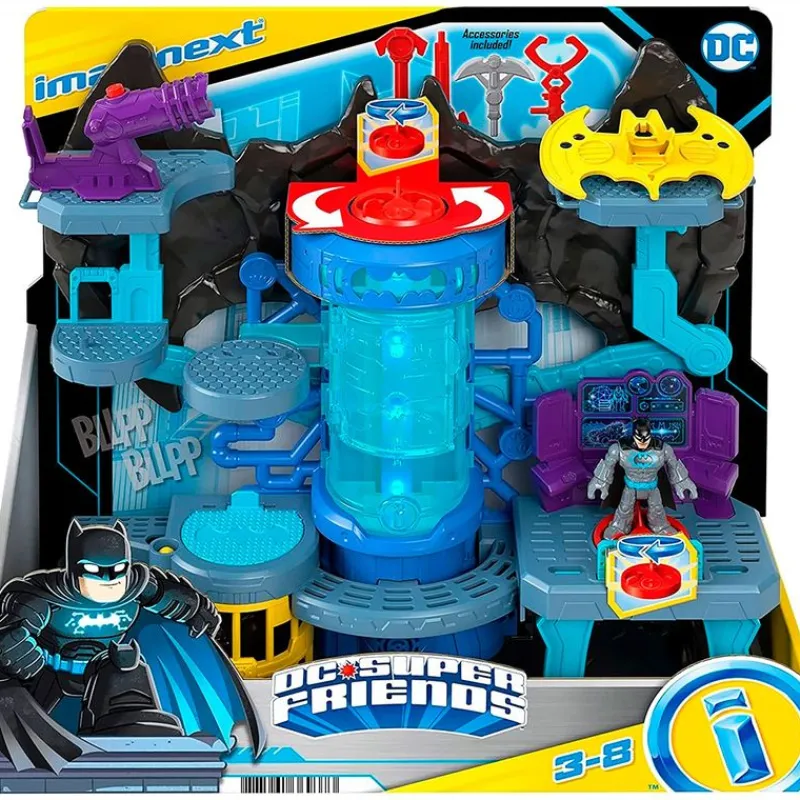 IMAGINEXT Figuras Y Figuras De Acción|Batcueva DC Bat-Tech