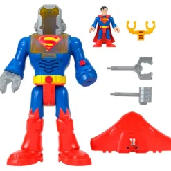 IMAGINEXT Figuras Y Figuras De Acción|DC Super Friends Figura de Superman con Exotraje