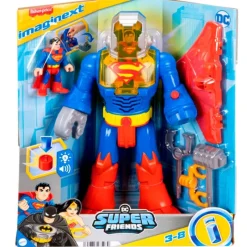 IMAGINEXT Figuras Y Figuras De Acción|DC Super Friends Figura de Superman con Exotraje