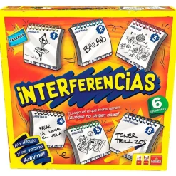 GOLIATH Interferencias 6 Jugadores Juego de Mesa- Juegos De Mesa