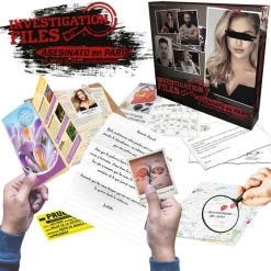 GOLIATH Juegos De Mesa|Investigation Files: Asesinato en París