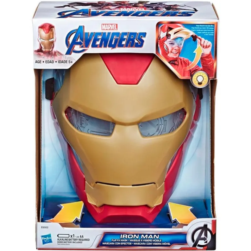 HASBRO Disfraces Y Complementos|Disfraces Y Complementos|Iron Man Máscara con Efectos