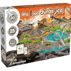 SCIENCE 4 YOU Isla Jurásica- Juegos Y Juguetes Educativos