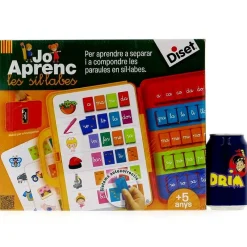 DISET Jo Aprenc Les Sil-labes en Catalán- Artículos En Catalán|Juegos Y Juguetes Educativos