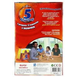 LÚDILO Juegos De Mesa|Juego 5 Segundos Compact