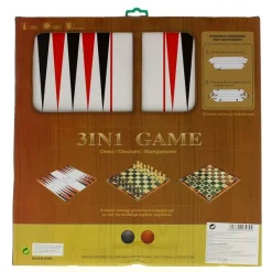 DRIM DISCOUNT Juegos De Mesa|Juego Ajedrez 3 en 1