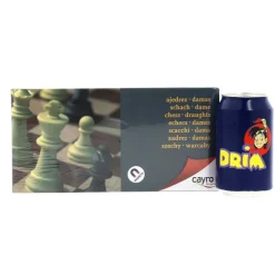 CAYRO Juegos De Mesa|Juego Ajedrez y Damas Magnético