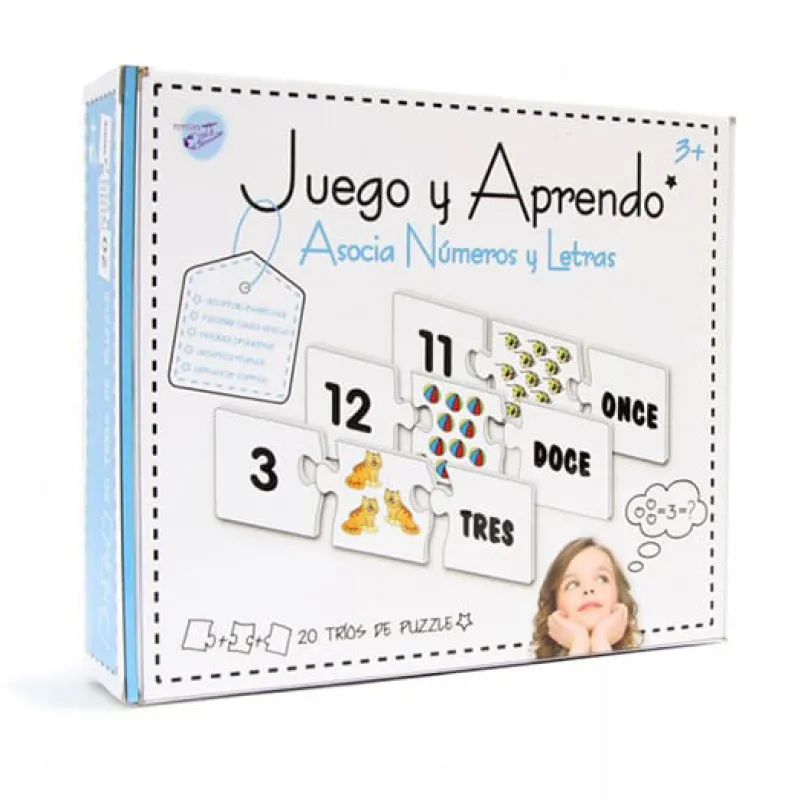 DRIM DISCOUNT Juego Aprendo Asociar- Juegos Y Juguetes Educativos