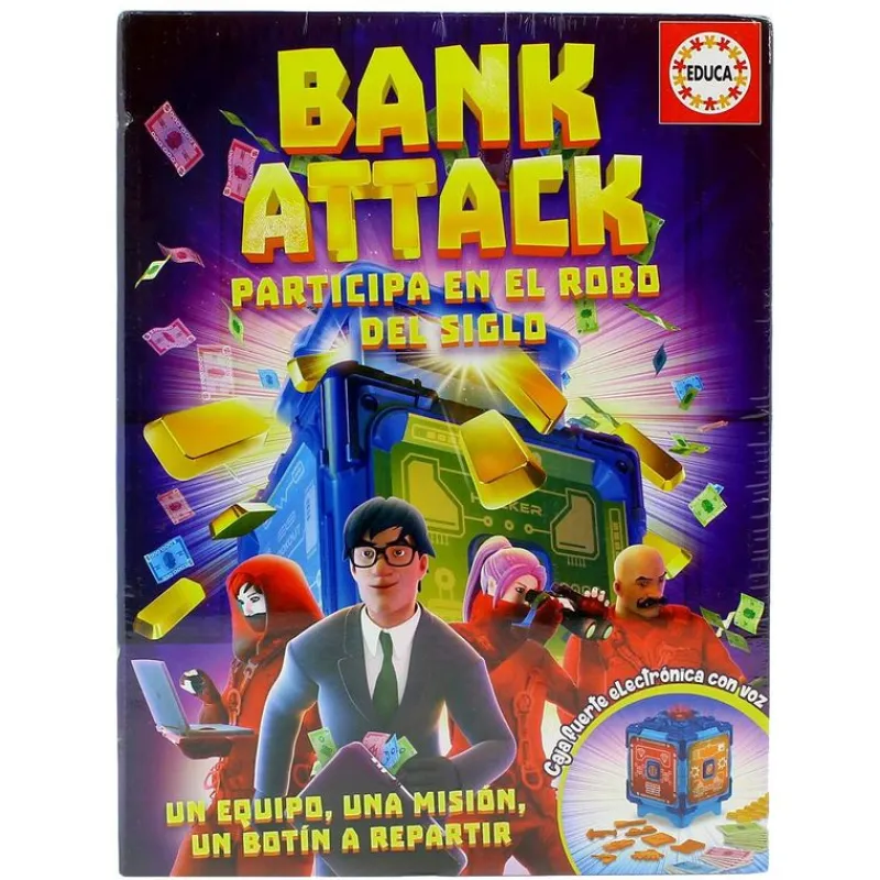 EDUCA Juego Bank Attack- Juegos De Mesa