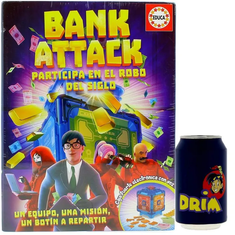 EDUCA Juego Bank Attack- Juegos De Mesa