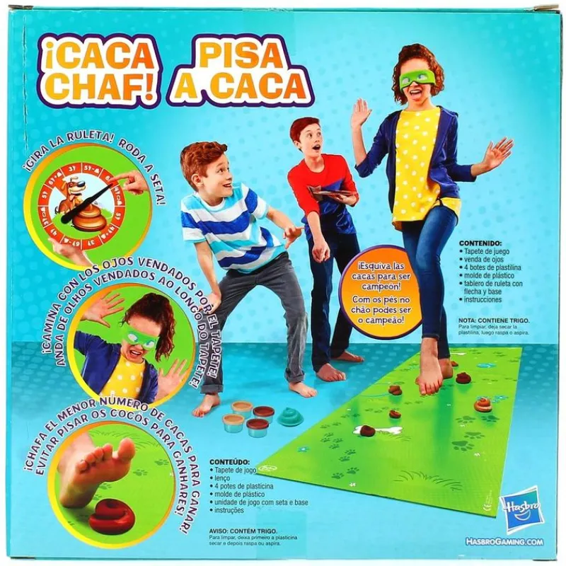 HASBRO Juego ¡Caca Chaf!- Juegos De Mesa
