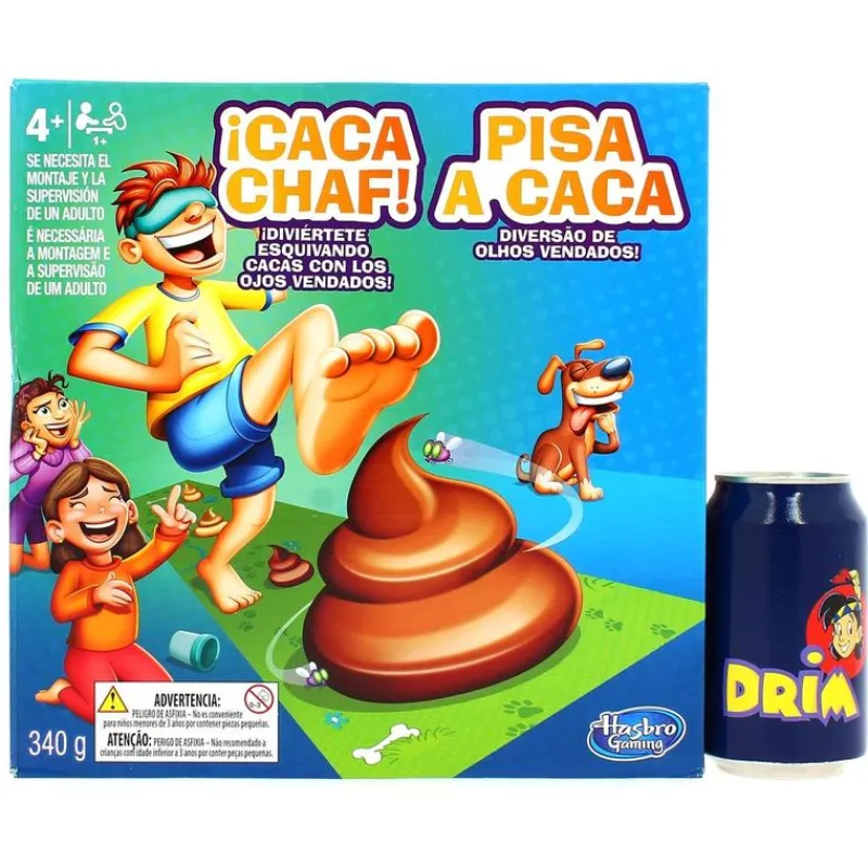 HASBRO Juego ¡Caca Chaf!- Juegos De Mesa