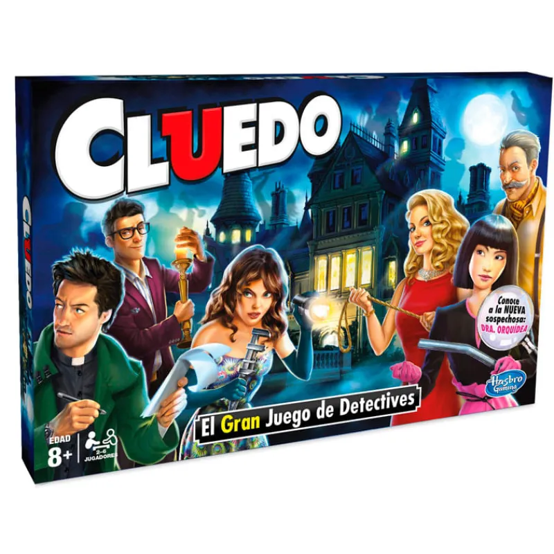 HASBRO Juego Cluedo- Juegos De Mesa