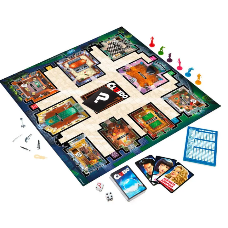 HASBRO Juego Cluedo- Juegos De Mesa