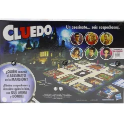 HASBRO Juego Cluedo- Juegos De Mesa