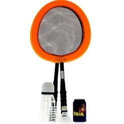 DRIM DISCOUNT Juego de Bádminton Naranja- Aire Libre