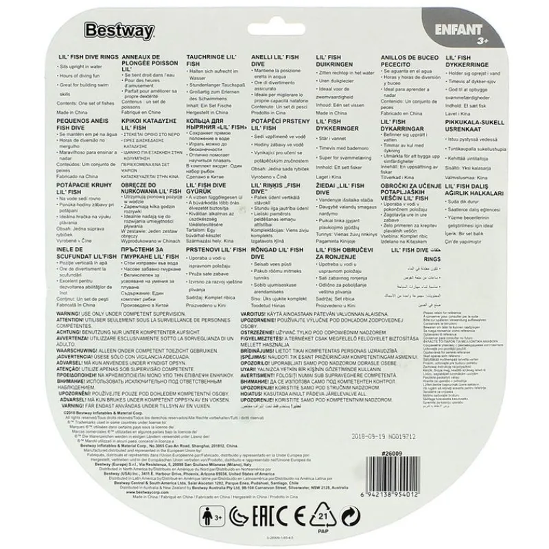 DRIM DISCOUNT Juego de Buceo Peces- Aire Libre