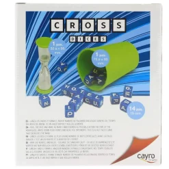 CAYRO Juego de Dados Cross Dices- Juegos De Mesa